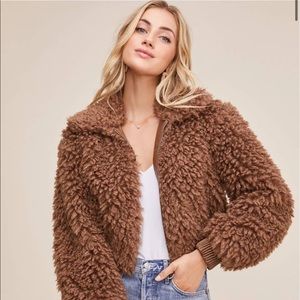 ASTR Faux Fur Coat